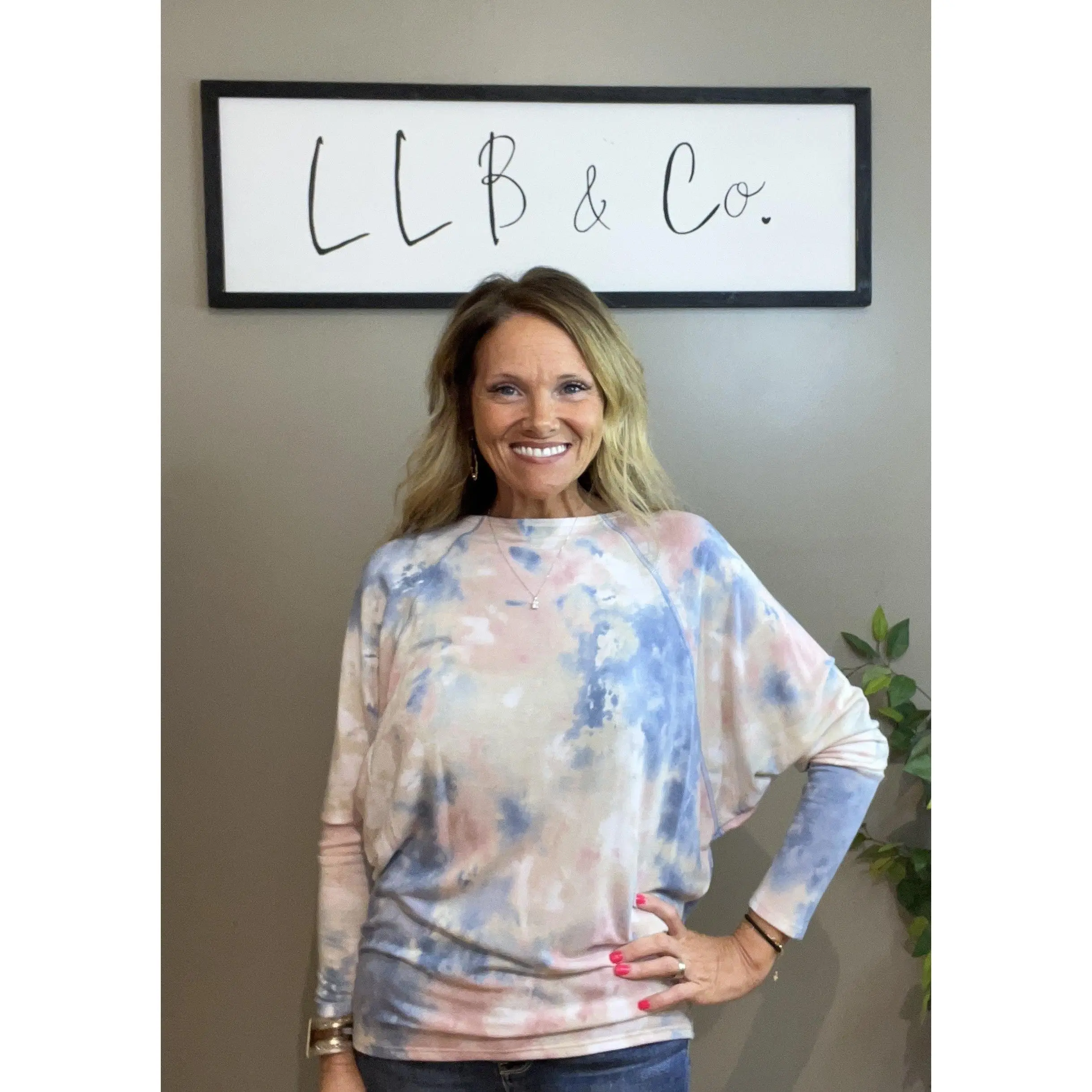 Tye Dye Dolman Top