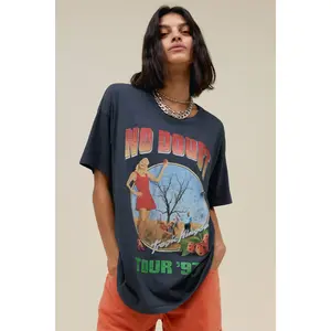 No Doubt Tour '97 Merch Tee In Vintage Black - Vintage Bootleg DS