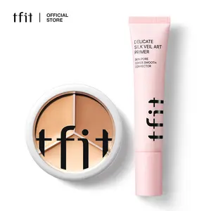 [TFIT OFFICIAL] Blur Correct Base Duo Set / Pore Blur Primer 30ml + Tri-Color Concealer 15g