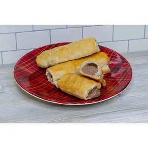 Ackroyd's Traditional Beef Sausage Rolls (4 Pack)