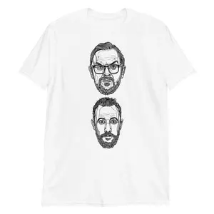Greg Davies & Little Alex Horne Taskmaster T-Shirt - Comedy Fan Apparel