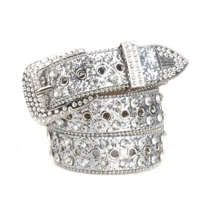 Unique Waist Belt Shinning Full for Woman Men Jeans Formal Dress