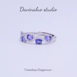 Tanzanite Collection S925 Silver Semiprecious Gemstone