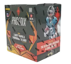 2025 Panini Phoenix Football Hobby Box - 12 Packs / 5 Cards per Pack - Ripped and Shipped
