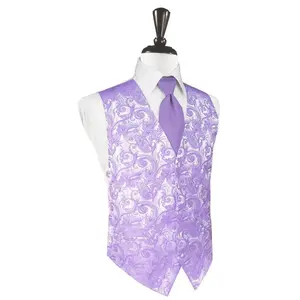 Wisteria Tapestry Tuxedo Vest