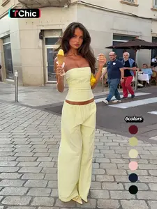 Tank Top Long Pants Set, Comfortable & Stylish, Perfect for Daily Wear, Versatile Fashion Choice, Ideal for All Seasons