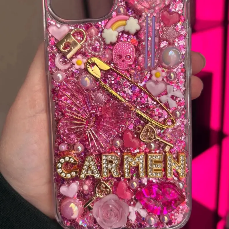 CUSTOM Junk Case /Trendy Charms Jewelry Smartphone Cellphone Phone Case - TikTok Shop CUSTOM Junk Case /Trendy Charms Jewelry Smartphone Cellphone Phone Case - TikTok Shop