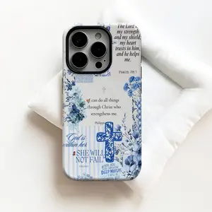 God Christian Jesus Saves Collage Phone Case,The cross and Bible verses,For iphone
