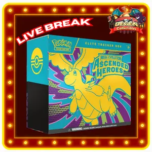 Pokemon TCG [ENG] Ascended Heroes Elite Trainer Box - LIVE RIP ONLY