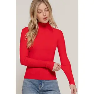So Soft Ribbed Turtleneck