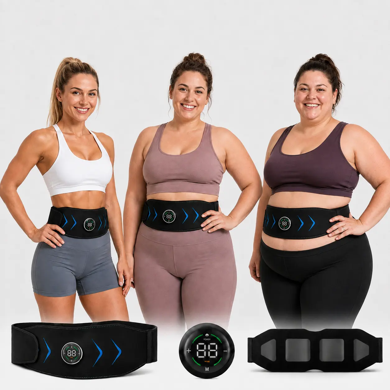 Pain Relief Belt,Home and Office Fitness WorkoutEquipment,Massage Relaxation Waist Belt,Muscle MassageBelt,Muscle Relaxation Massage Belt