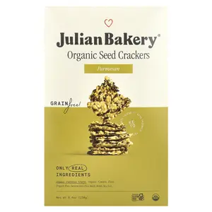 Julian Bakery Organic Seed Crackers, Parmesan, 8.4 oz (238 g)