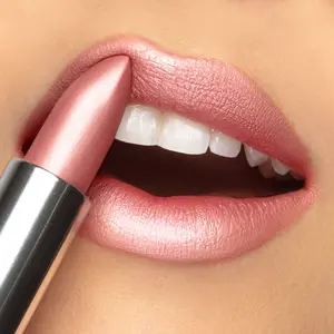 Lavish Crème | A Frosted Blush Rosy Pink Shimmer Lipstick Lavish Crème | A Frosted Blush Rosy Pink Shimmer Lipstick