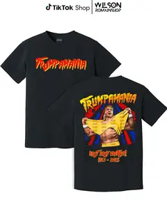 Trumpamania Rest Easy Brother 2025 Shirt For Men - For Women, Trump Huk Hogan Sweatshirt, Trump Supporter Gift Hoodie, Casual Cotton Top