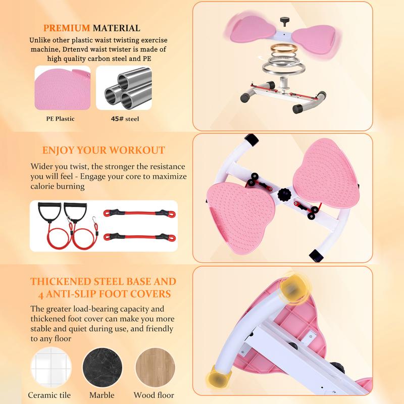 Portable Body Training Plate  Adjustable Twisting Waist Disc Home Exercise Equipment