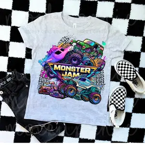 Youth and Adult Monster Jam Truck T-Shirt Megalodon Zombie Unicorn Smash Monster Truck Rally Graphic Tee Monster Truck Fan Gift, Racing Events, Monster Jam shirt, Monster Truck shirt, Monster Truck Fan Gift, Youth clothing, summer outfit