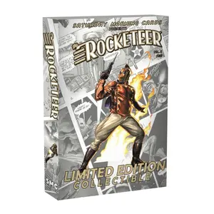 Saturday Morning Cards The Rocketeer 1 encased art card