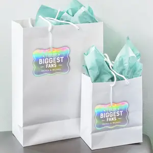 Personalized Wedding Gift Tag | Your Biggest Fans Design | Foil Cardstock Tag
