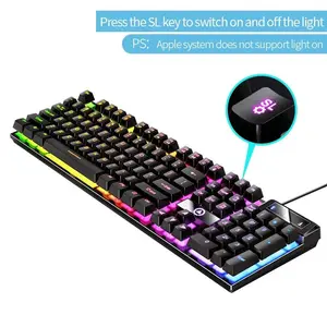 Wired Gaming Keyboard with Numpad – Precision Performance by Nic's Electronics