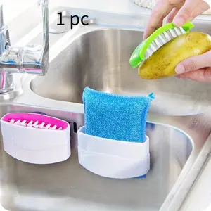 1pc, Knife Cutlery Cleaner Brush With Strong Suction Cup, Fork Spoon Cleaning Brush, Vegetable Fruit Kitchen Washing Tool, Cleaning Supplies, Cleaning Tool For Restaurant, Cleaning Supplies, Cleaning Tool