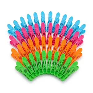 Plastic clothes pegs, windproof laundry clips, travel plastic clips, windproof underwear clips, drying clips, random clips