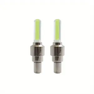 LED Flash Wheel Tire Valve Cap Car Lights For Bicycle