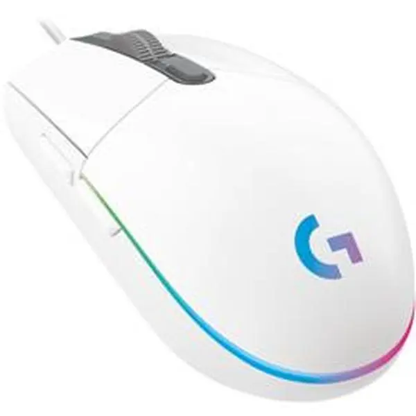 G203 LIGHTSync Gaming Mouse, White