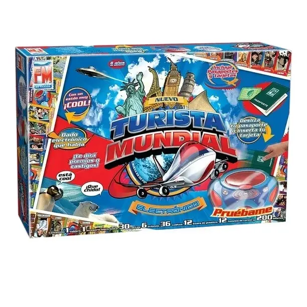 TURISTA MUNDIAL - JUEGO DE MESA MEXICANO