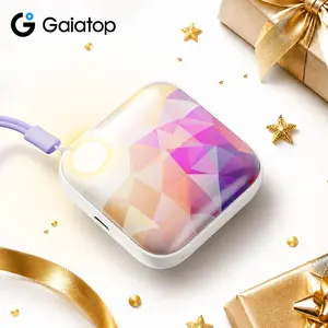 Gaiatop Portable Hand Warmers , Reusable Electric Pocket Heater with Flashlight & Wrist Lanyard, 3-Temp Modes, USB-C Rechargeable , Great for Outdoors, Commuting – Stocking Stuffer for Men Women Cold Weather Convenience Gift Activities