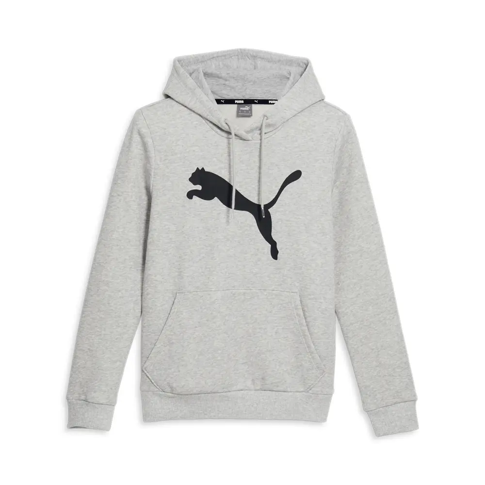 PUMA Womens Essentials Cat Logo Hoodie Casual Outerwear Casual - Grey