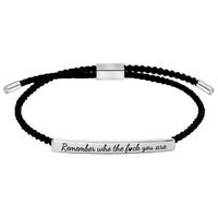 Silver&Black-Remember who the F you are