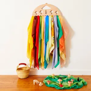 Large Mushroom Playsilk Display