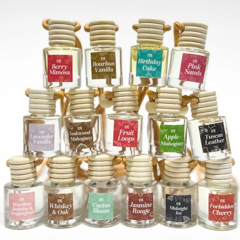 Premium Scented Car Air Freshener - Long-Lasting Freshness, Safe & Non-Toxic, Stylish Design, Versatile for Cars Offices Closets Bathrooms