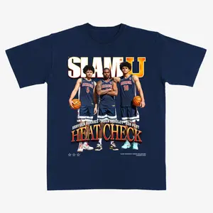 Arizona Basketball Graphic T-Shirt – Heat Check Team Tee for Fans Game Day College Style Men's Tops