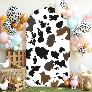 Wedding Arch Stand Cover, Birthday Party Festival Decoration, Polyester Elastic Stretchy Backdrop Prop for Banquets (no Shelf Balloon)