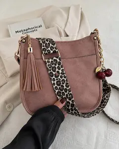 Women's Fashionable Crossbody Bag Purse For Women Leather Handbag Wallet Set Waterproof Women Crossbody Bag With 2count Adjustable Guitar Strap Perfect Outdoorfun Dealsforyoudays With Cherry Charm Free Cherry Charm Included