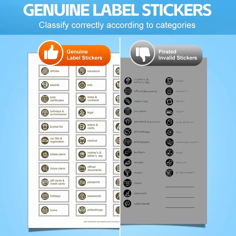 Accordion File Organizer Manila Pocket Document Folder for Passports, Birth Certificates & Important Papers - Office & Home Storage,  Travel, Anniversary, Graduation & Family Storage