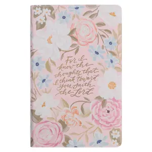 Pink Floral Large Print KJV Bible