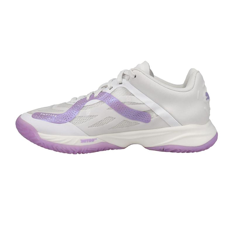 PUMA Womens Accelerate Nitro Sqd Volleyball Volleyball Sneakers Shoes Indoor - White