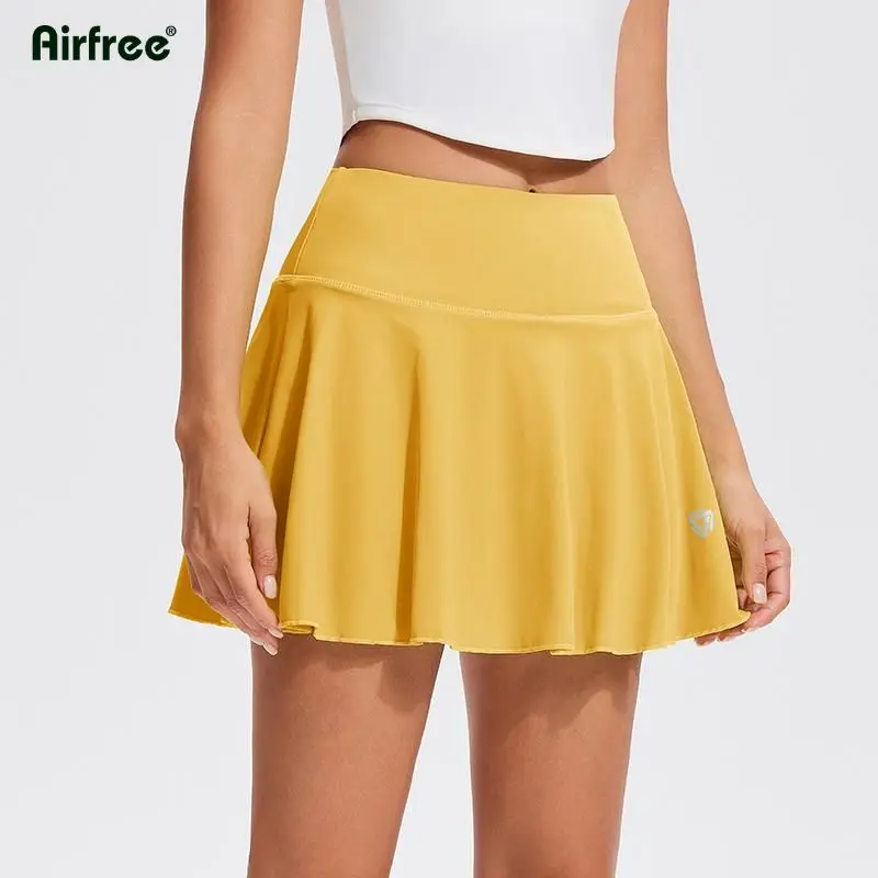Women’s High-Waist Pleated Tennis Skirt with Back Pocket – Comfy Workout, Golf, Gym & Casual Sports Skort