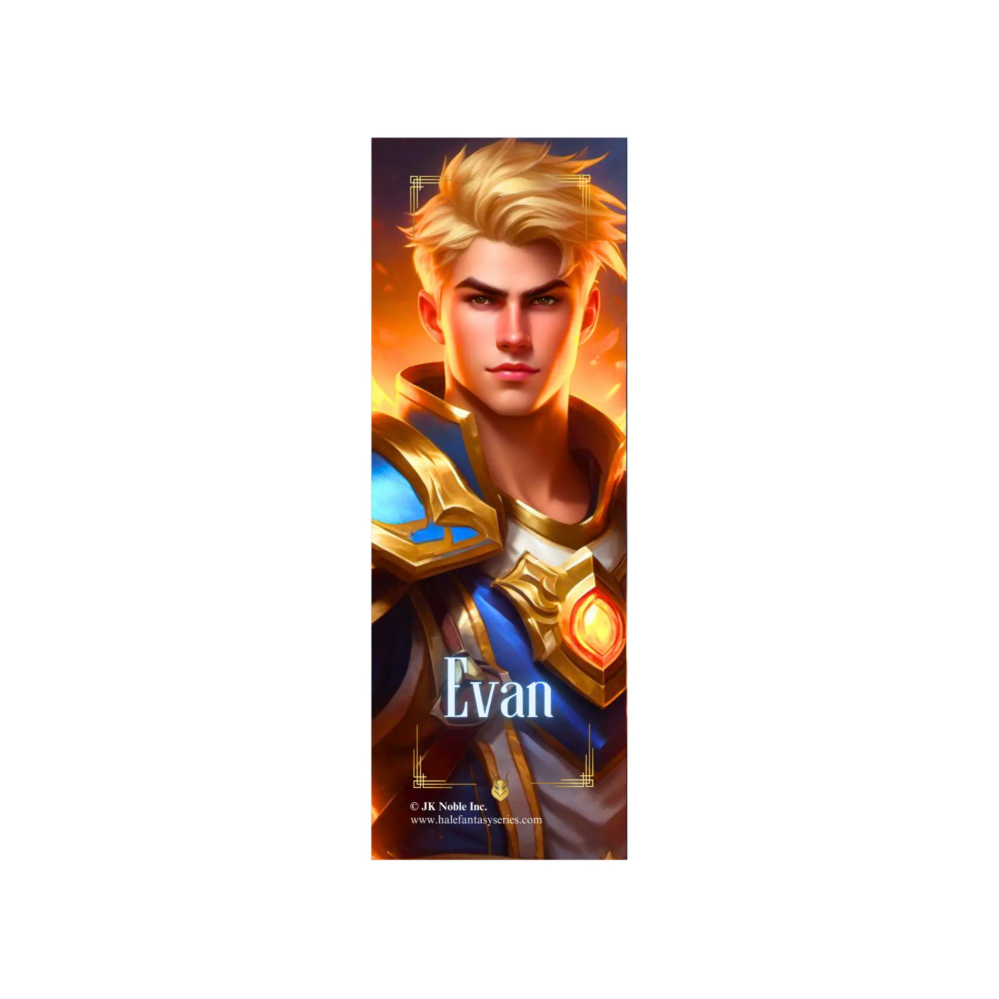 Evan - Transforming Griffin Lenticular Bookmark