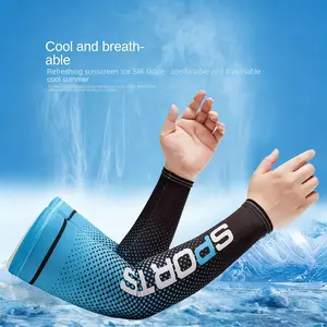 5 Pairs Gradient Arm Sleeves, Ice Silk Summer Accessories, Trendy Arm Covers for 2026 Outfits
