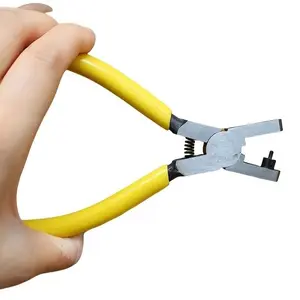 5-Inch Mini Watch Strap Punching Pliers, Leather Hole Cutter Tool, DIY Leather Cutting Instrument, Essential Craft Kit Accessory