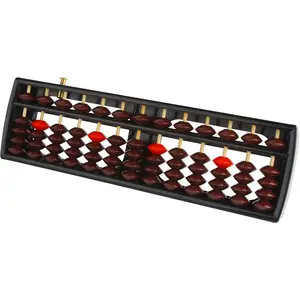 Bead Arithmetic Counting Abacus with Reset Button 13 Column SP-02 Black 2