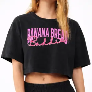 Banana Bread Baddie Cropped Tee