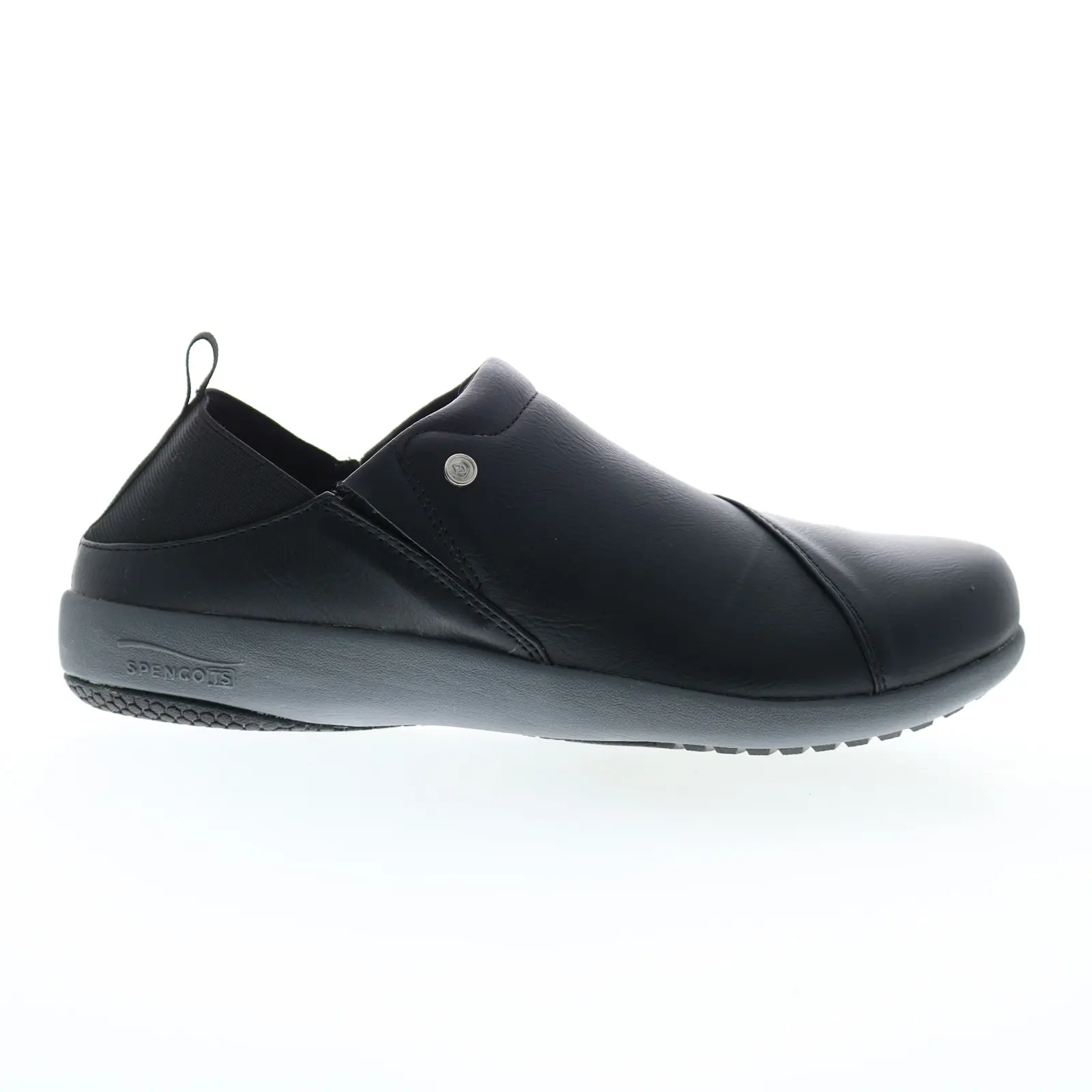 Spenco Brooklyn Convertible Womens Black Wide Lifestyle Sneakers Shoes