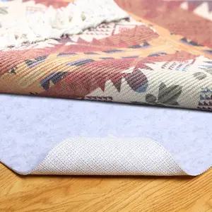 Non Slip Rug Pad,  Rubber Backing Rug Pads 1/4" Thick, Felt Rug Gripper Pad, Non Slip Under Carpet Mat, Under Rug Cushion for Hardwood Floors, Carpet Runners (2x6FT)