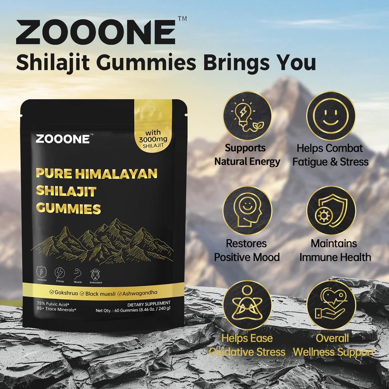 Zooone-Xizhi Lai SHILAJITGUMMIES PURE HIMALAYAN
