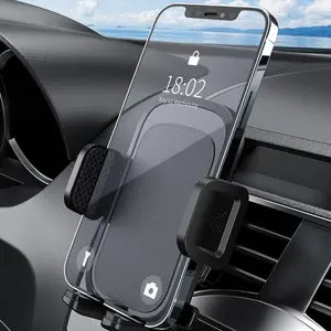 Car Air Vent Phone Holder, Multifunctional Car Phone Holder, Universal Car Interior Accessories for iPhone & Android Phone, Car Cellphone Mount