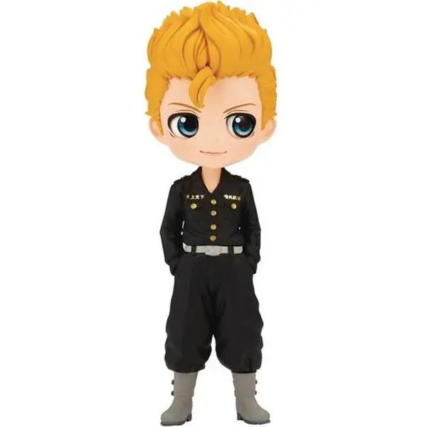 BanPresto - Tokyo Revengers Q Posket New Takemichi Hanagaki Vinyl Figure, TV/Movie Character Collectible Statue
